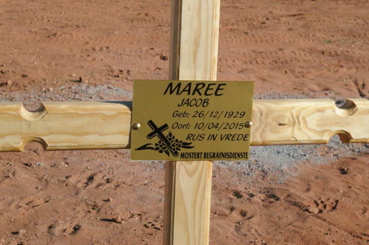 MAREE Jacob 1929-2015
