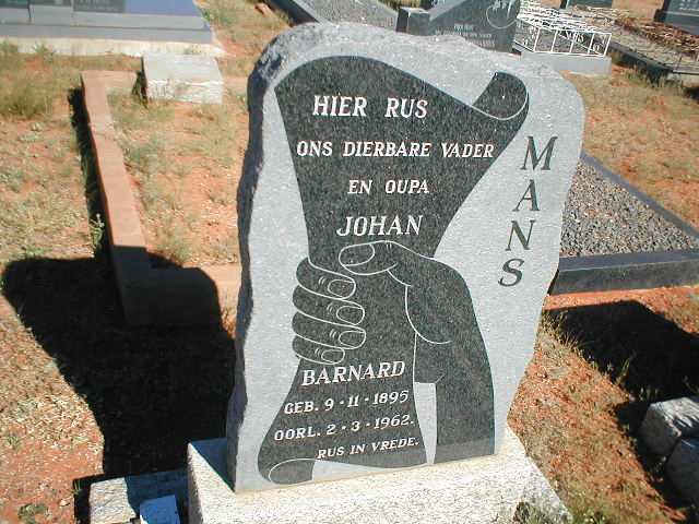 MANS Johan Barnard 1895-1962
