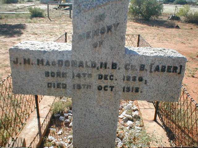 MacDONALD J. M. 1880-1918