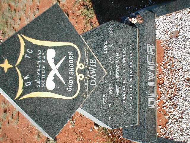 OLIVIER Dawie 1953-1990