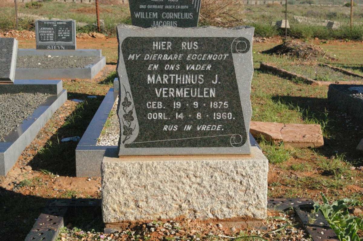 VERMEULEN Marthinus J. 1875-1960