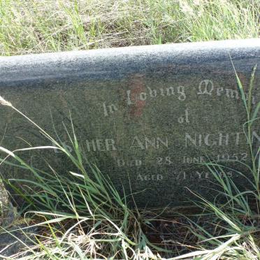 NIGHTINGALE Esther Ann -1952
