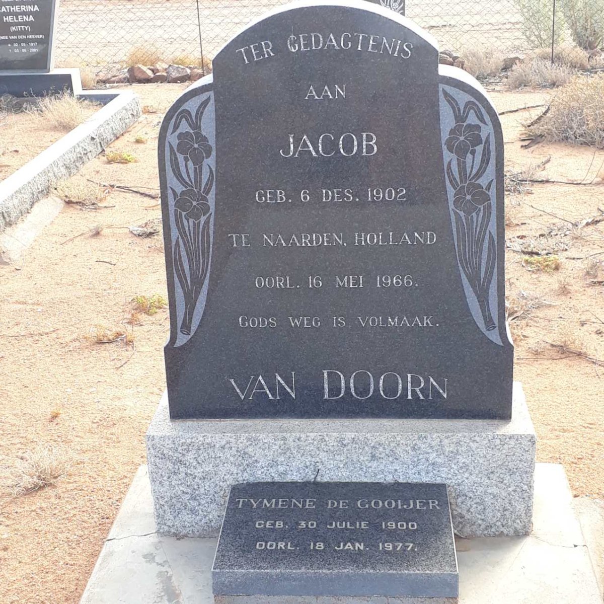 DOORN Jacob, van 1902-1966 :: DE GOOIJER Tymene 1900-1977