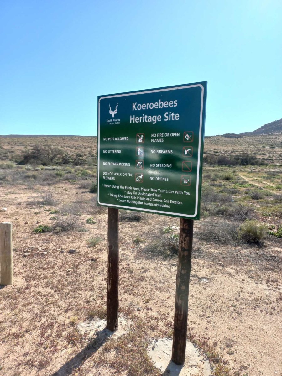 1. Koeroebees Heritage Site