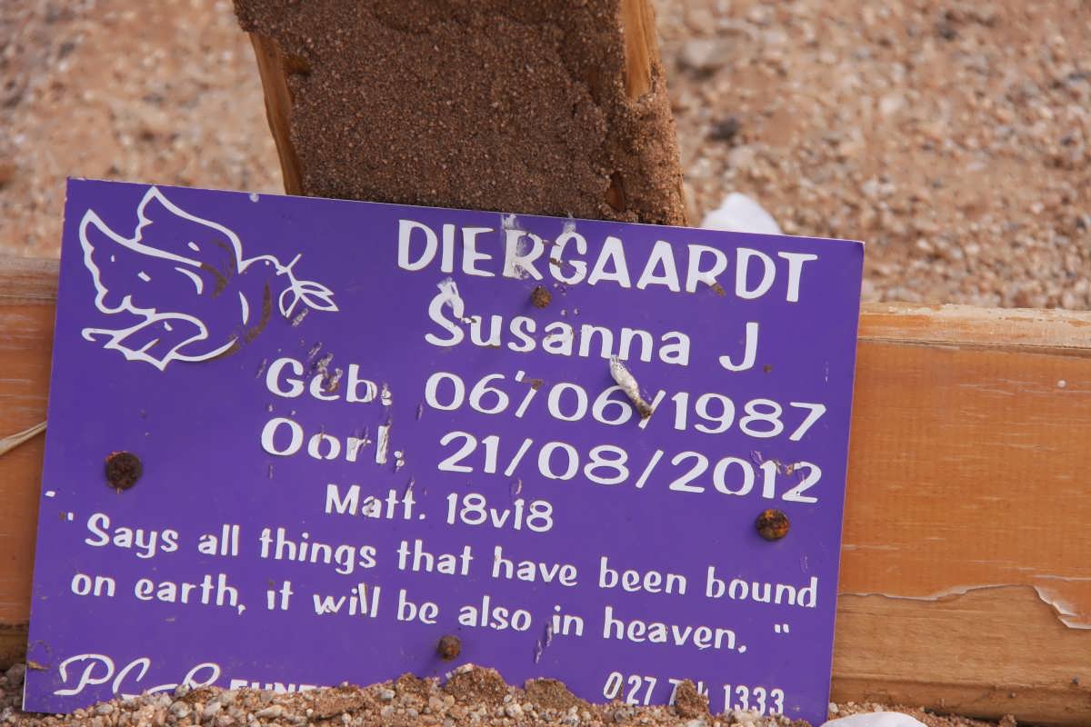 DIERGAARDT Susanna J. 1987-2012