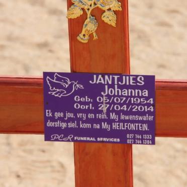 JANTJIES Johanna 1954-2014