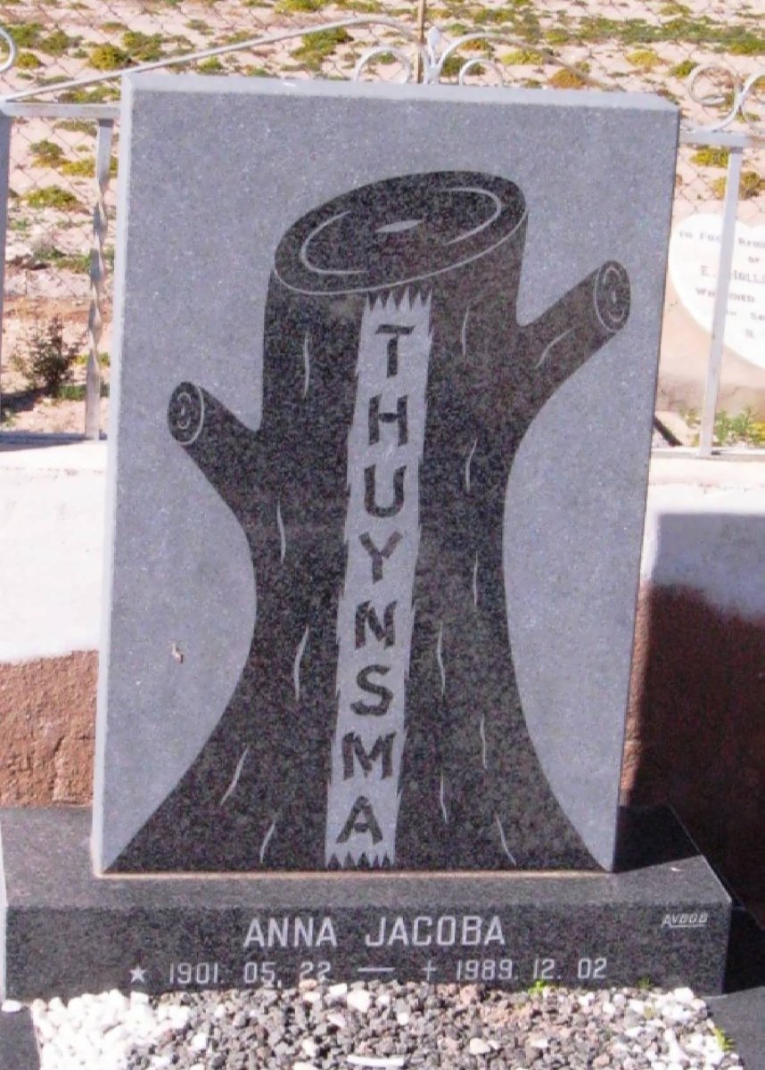 THUYNSMA Anna Jocoba 1901-1989