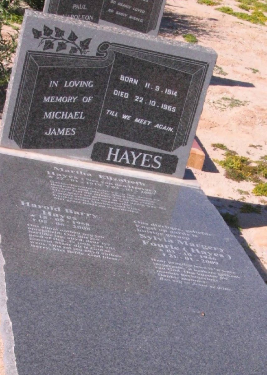 HAYES :: VAN DEN HEEVER :: FOURIE