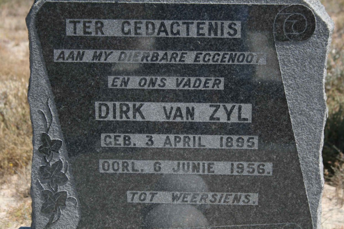 ZYL Dirk, van 1895-1956