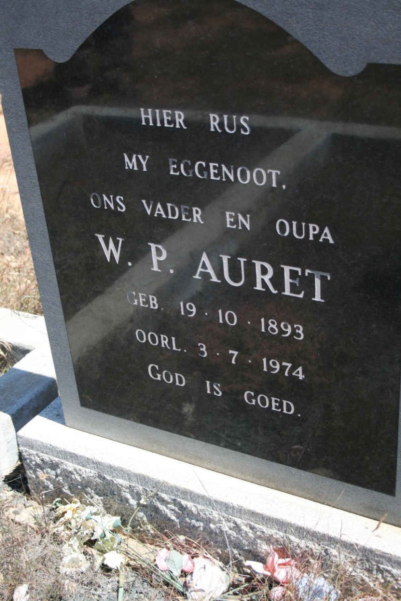 AURET W.P. 1893-1974