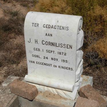 CORNILISSEN J.H. 1872-1951