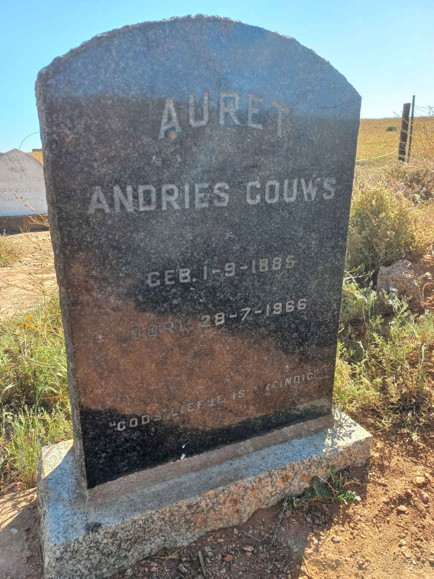 AURET Andries Gouws 1885-1966
