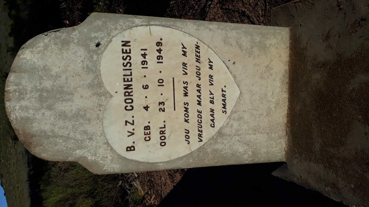CORNELISSEN B.v.Z. 1941-1949