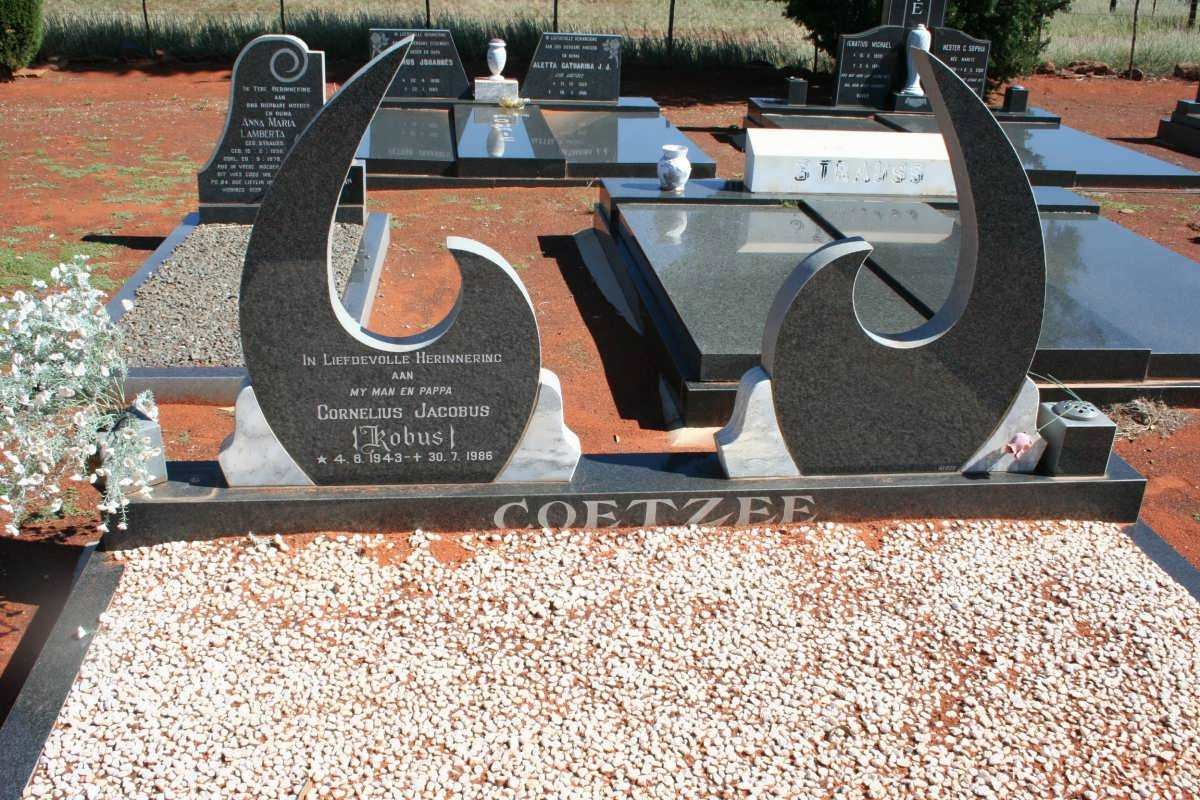 COETZEE Cornelius Jacobus 1943-1986
