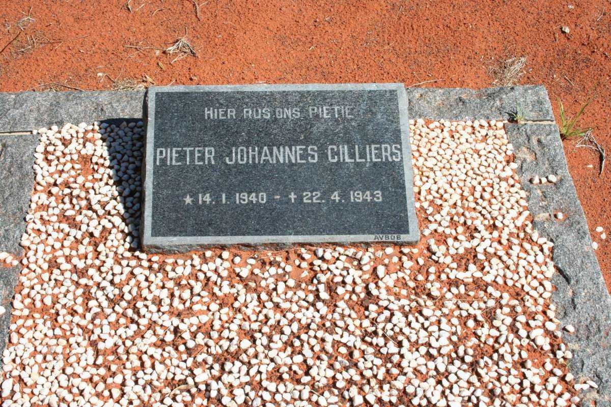 CILLIERS Pieter Johannes 1940-1943