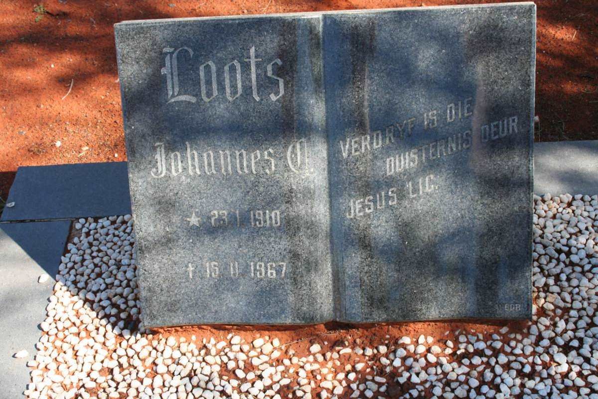 LOOTS Johannes 1910-1967