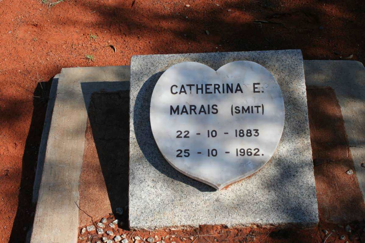 MARAIS Catharina E. nee SMIT 1883-1962