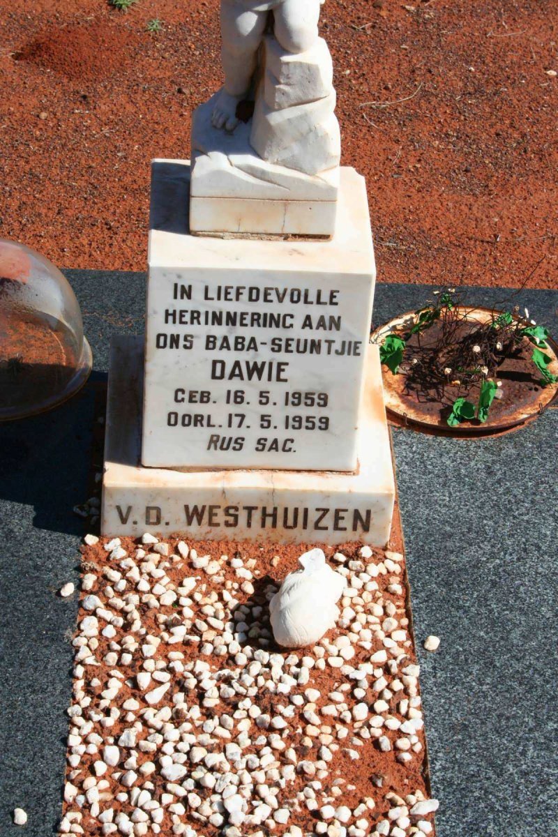 WESTHUIZEN Dawie, van der 1959-1959