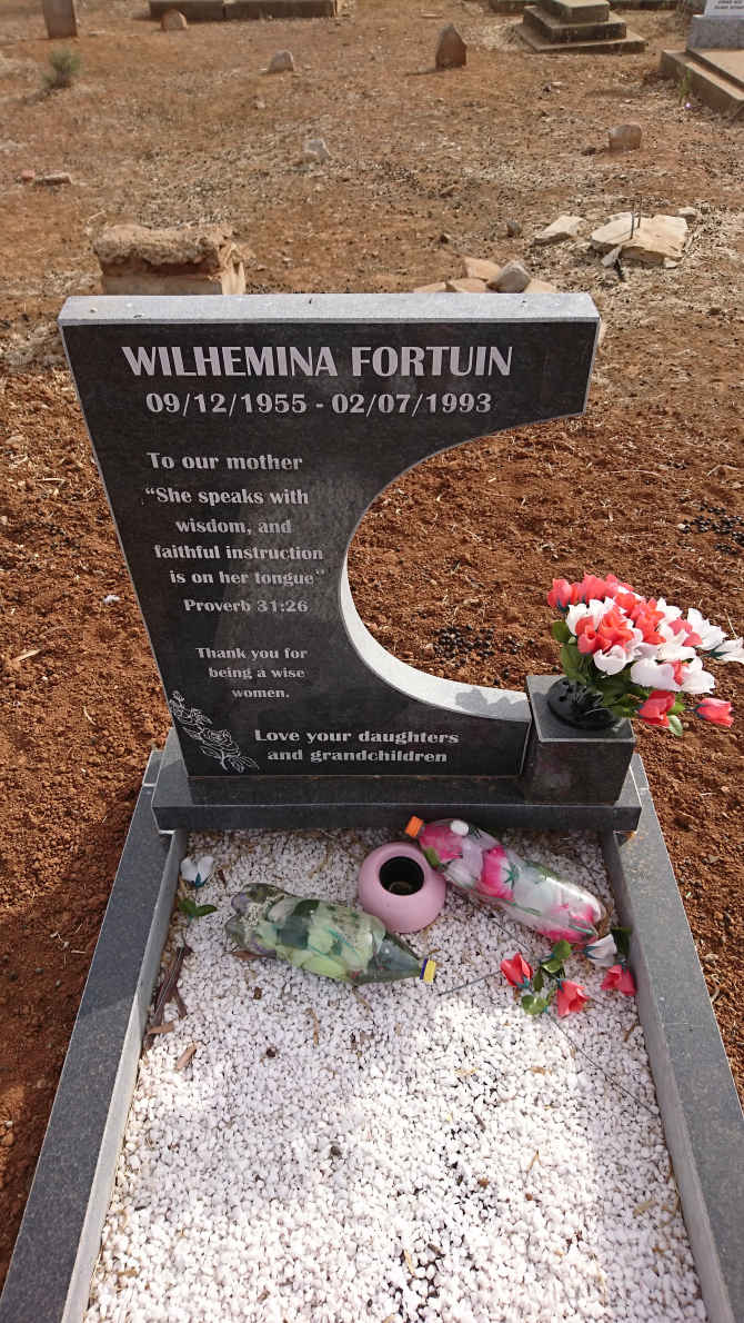 FORTUIN Wilhelmina 1955-1993