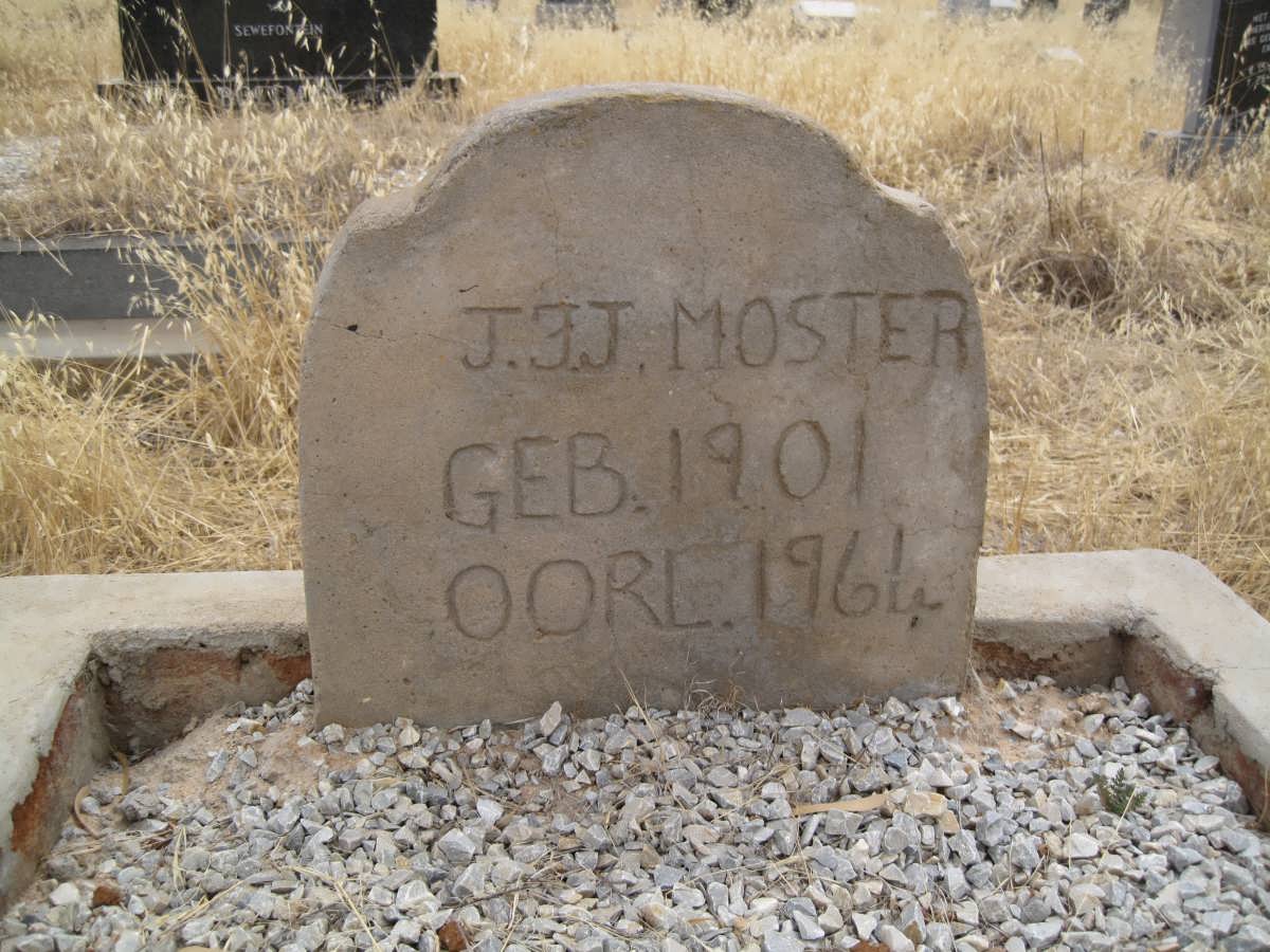 MOSTER J.F.J. 1901-1964
