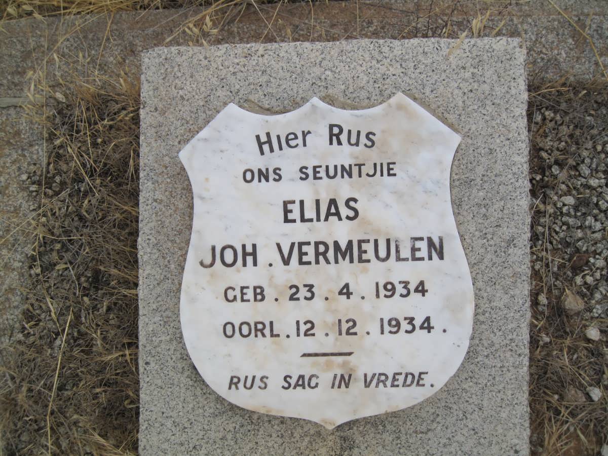 VERMEULEN Elias Joh. 1934-1934