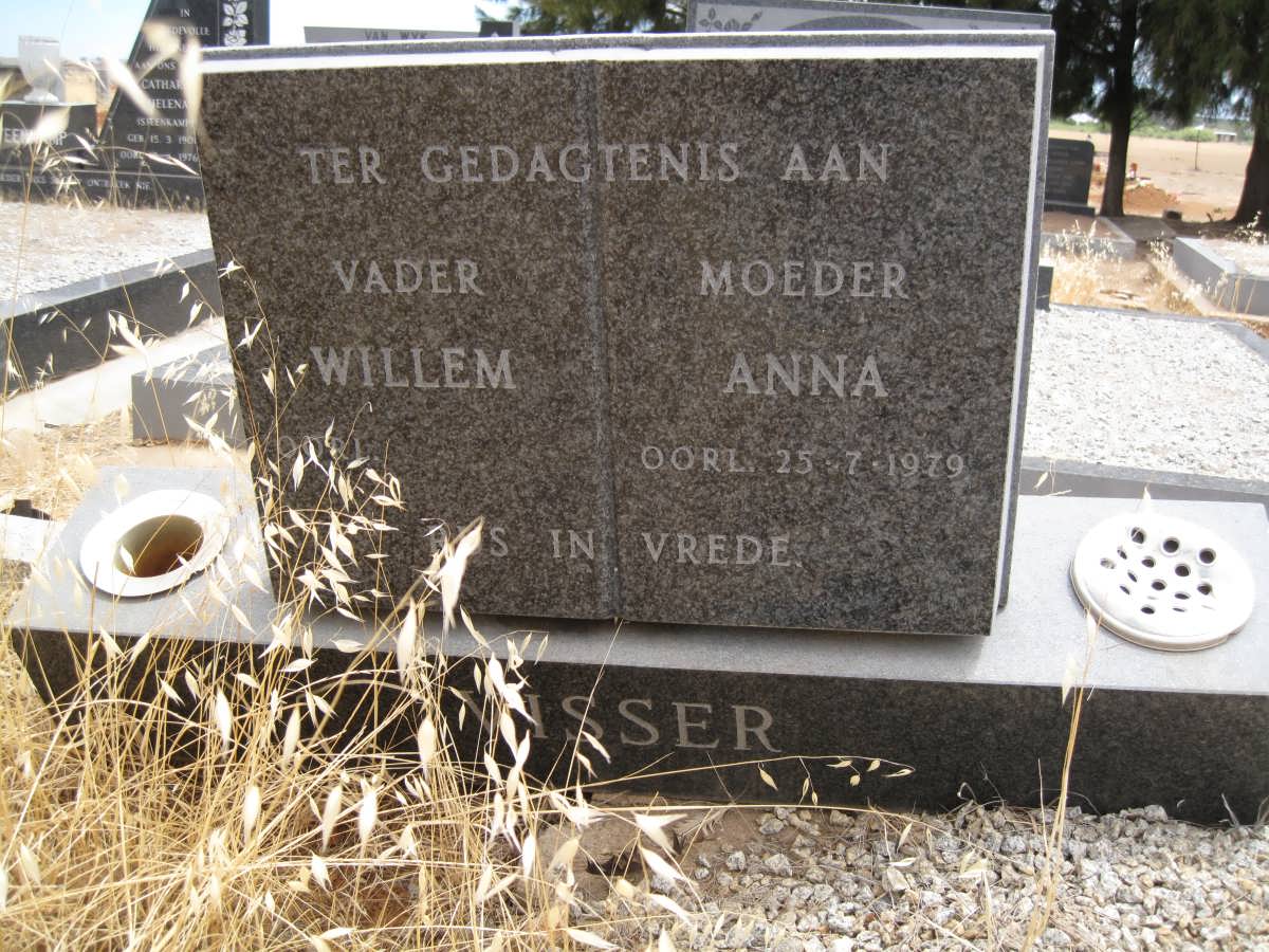 VISSER Willem &amp; Anna -1979