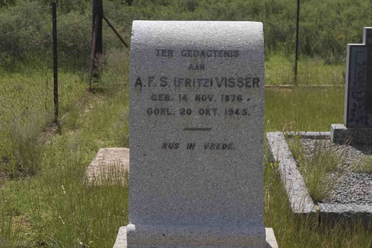 VISSER A.F.S. 1876-1943