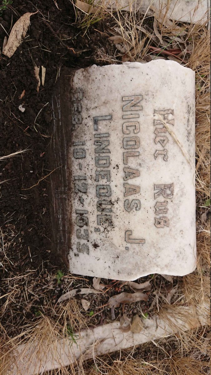 LINDEQUE Nicolaas J. 1935-193?