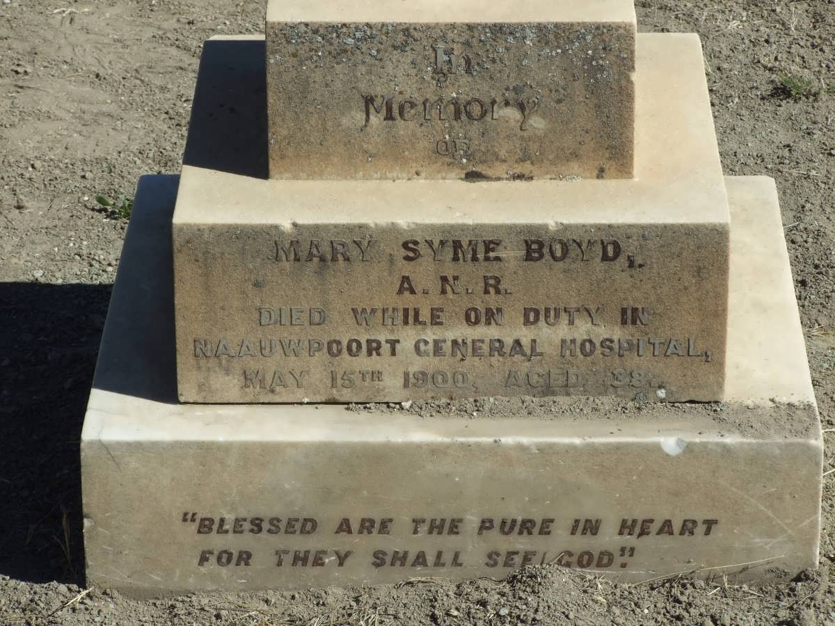 BOYD Mary Syme -1900