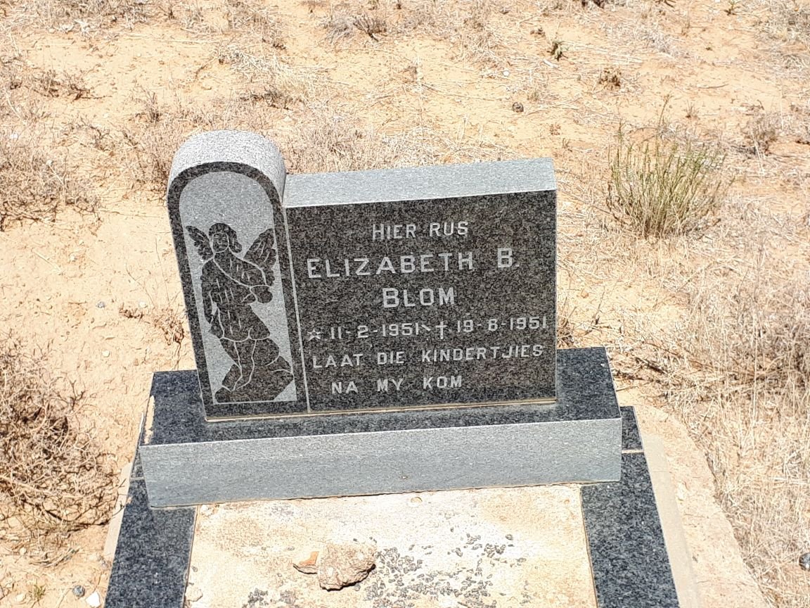 BLOM Elizabeth B. 1951-1951