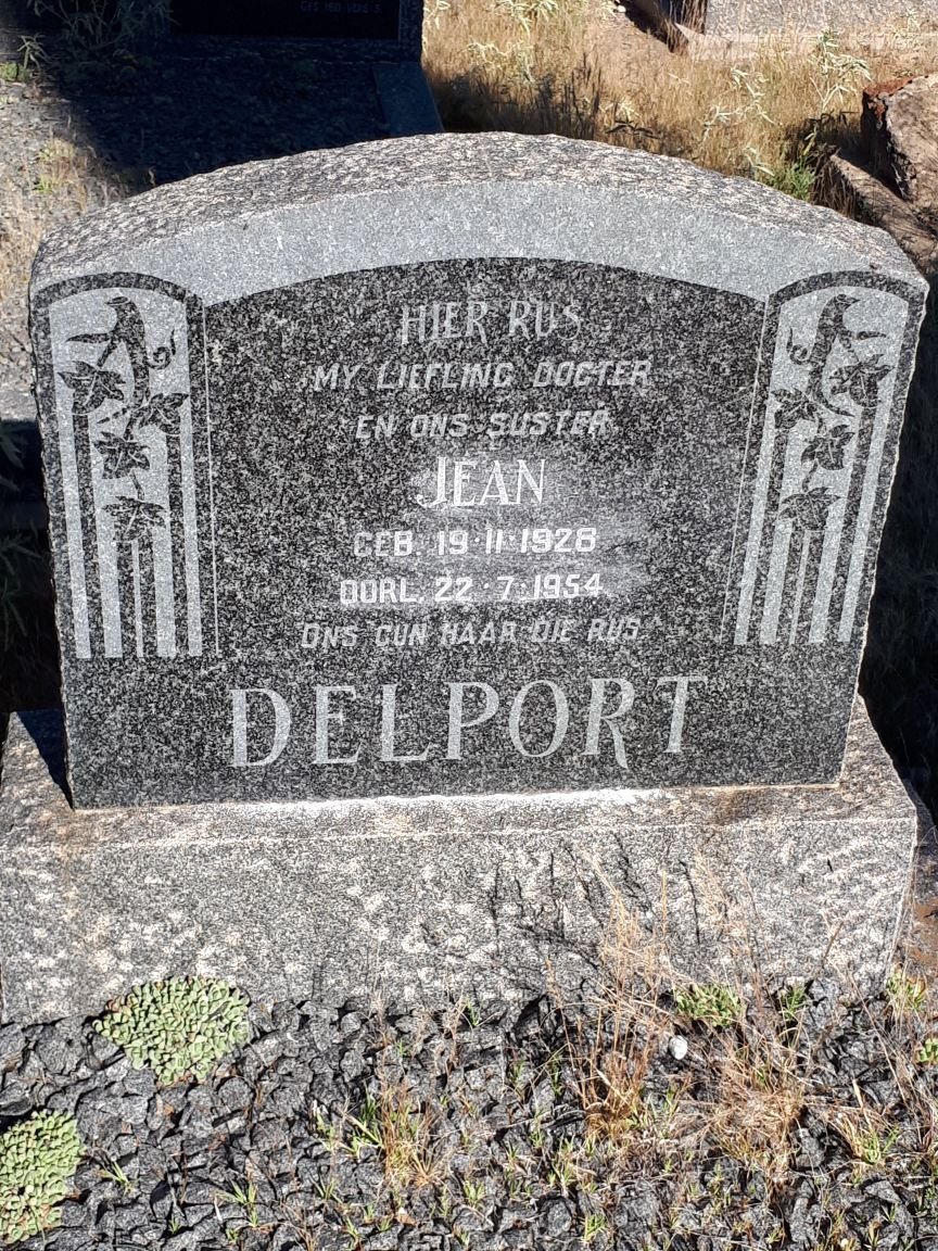 DELPORT Jean 1928-1954