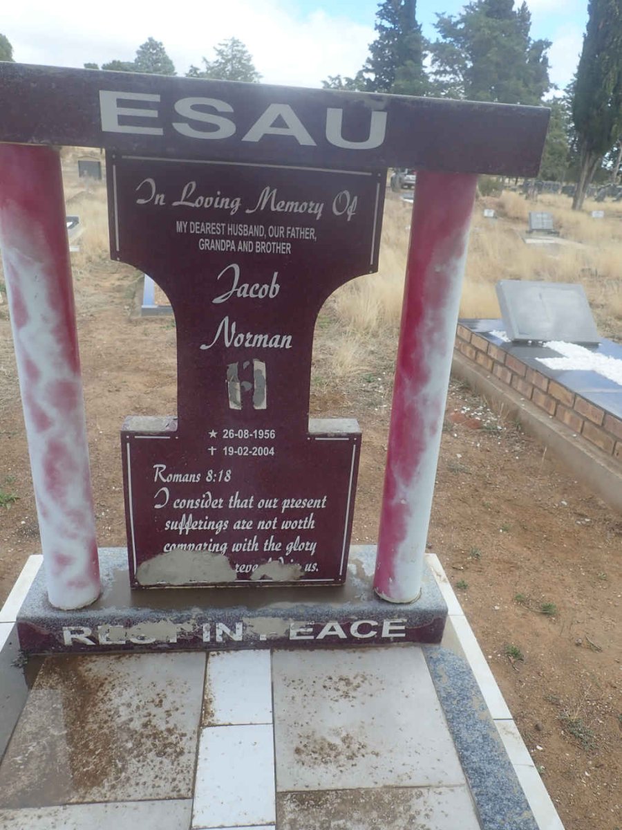 ESAU Jacob Norman 1956-2004
