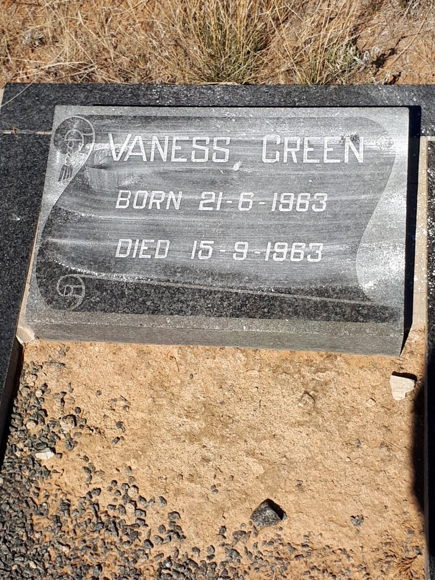 GREEN Vaness 1963-1963