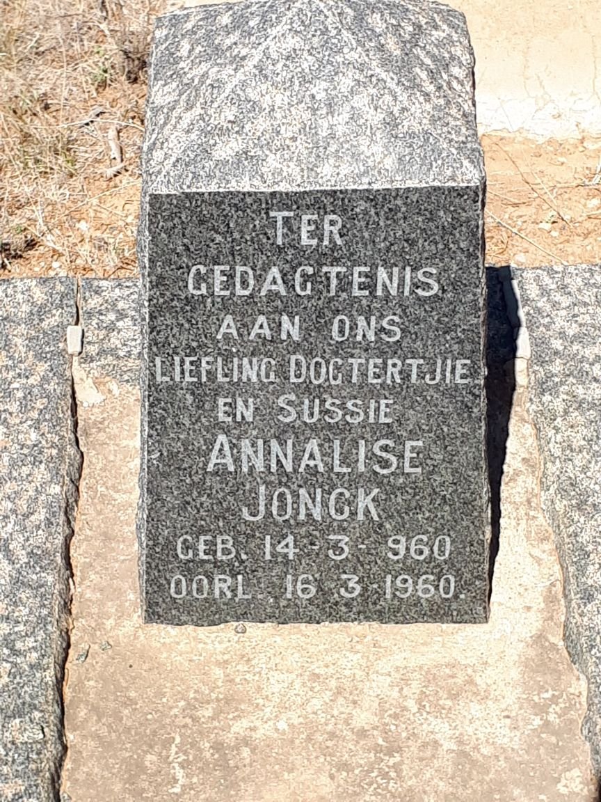 JONCK Annalise 1960-1960