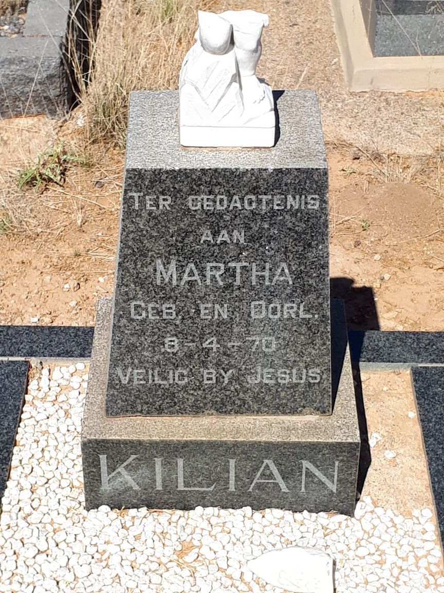 KILIAN Martha  -1970