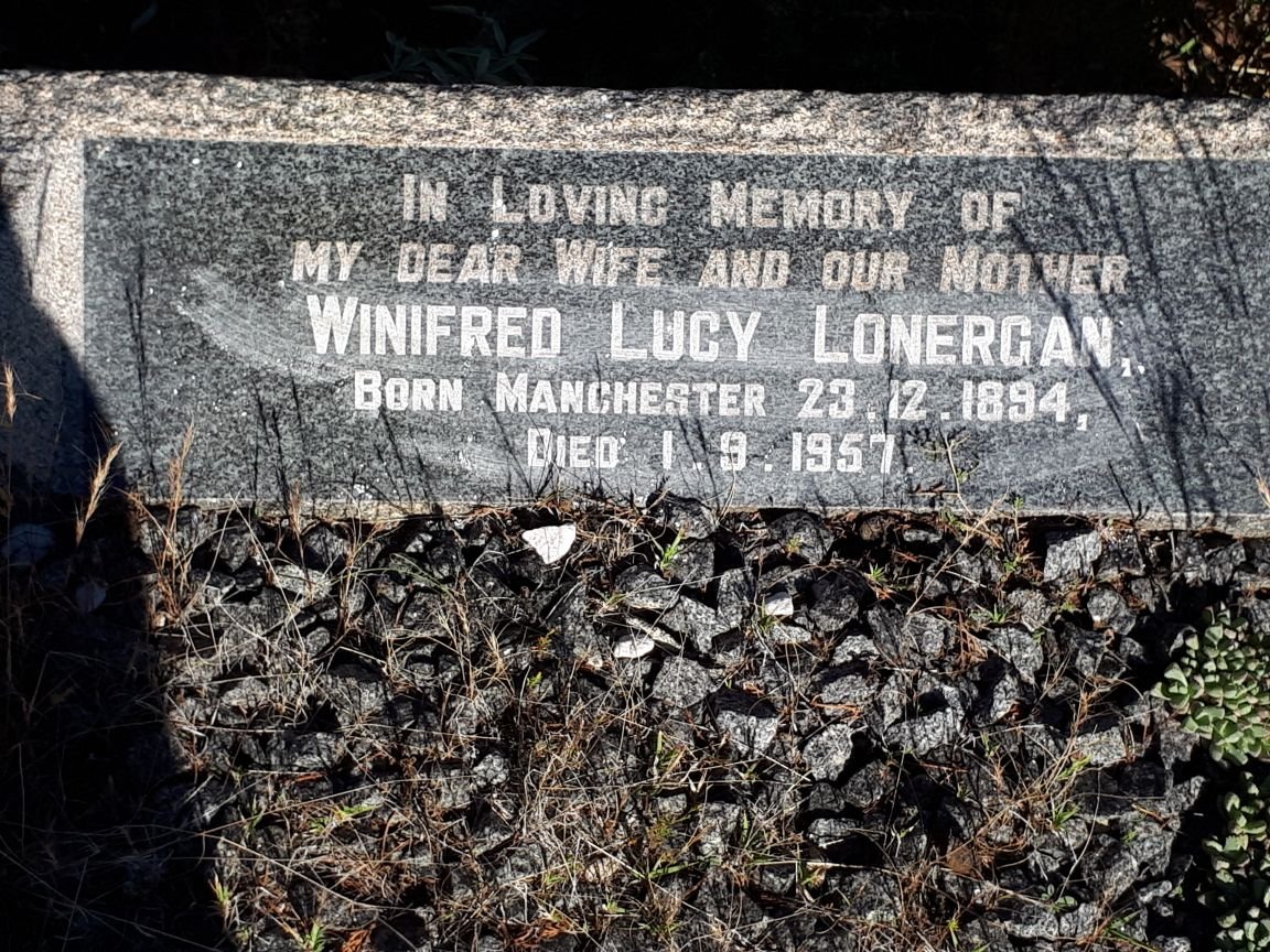LONERGAN Winifred Lucy 1894-1957