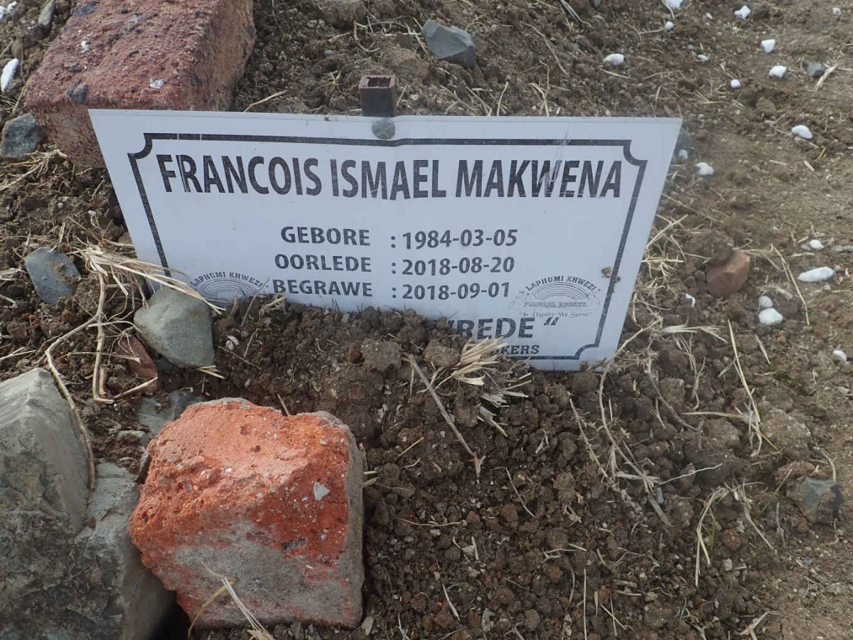 MAKWENA Francois Ismael 1984-2018