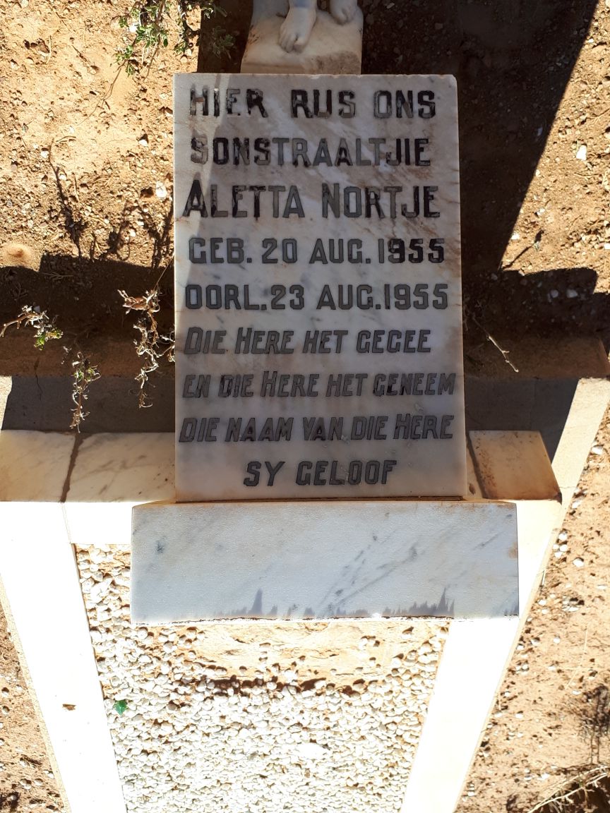 NORTJE Aletta 1955-1955