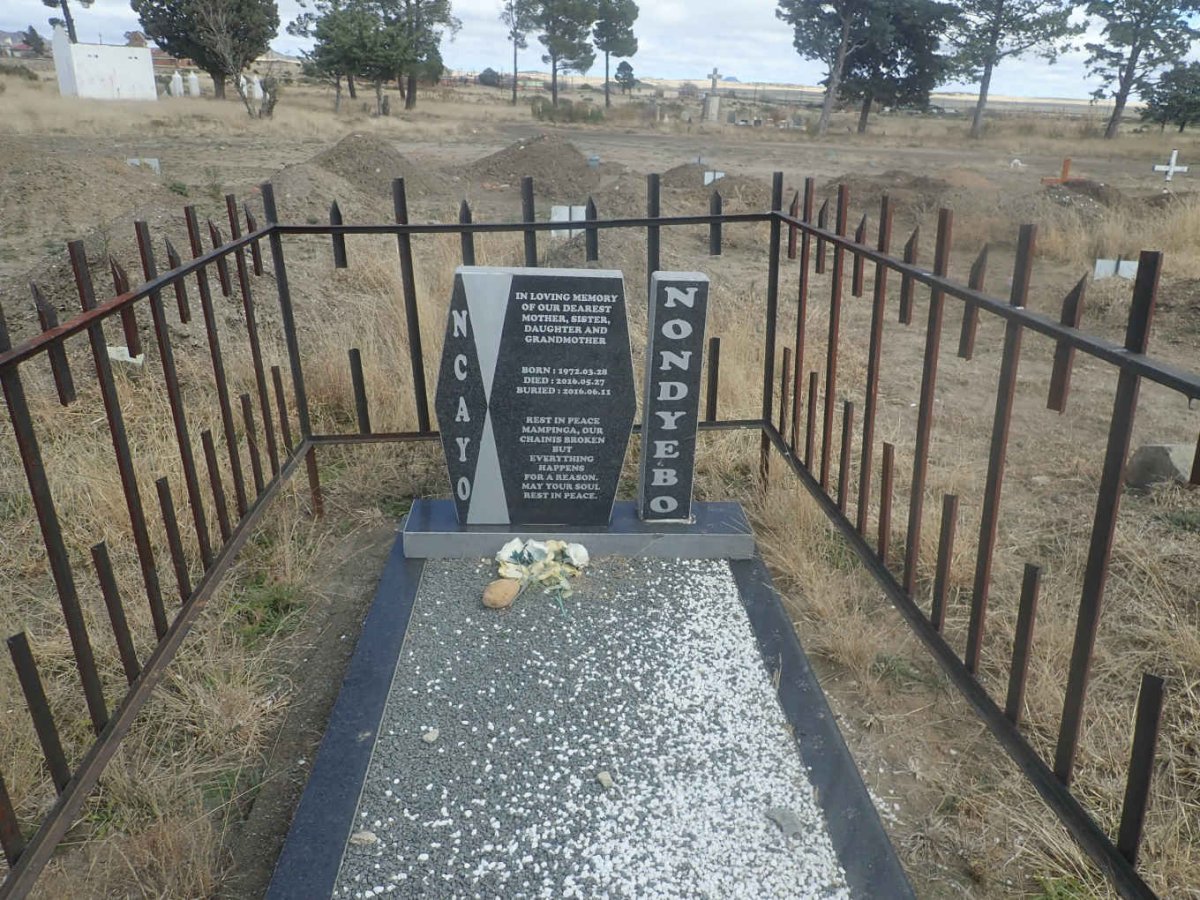 NONDYEBO Ncayo 1972-2016