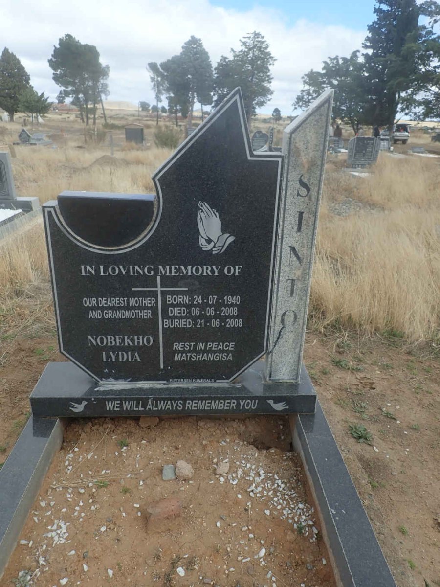SINTO Nobekho Lydia 1940-2008