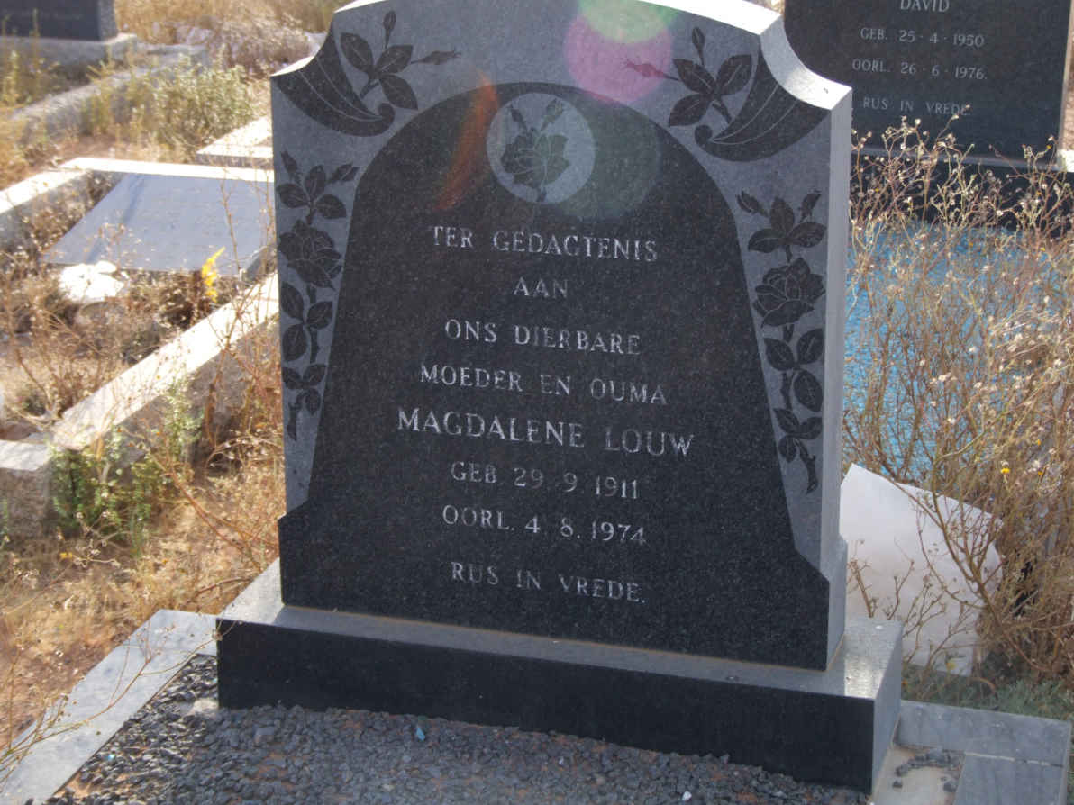 LOUW Magdalena 1911-1974
