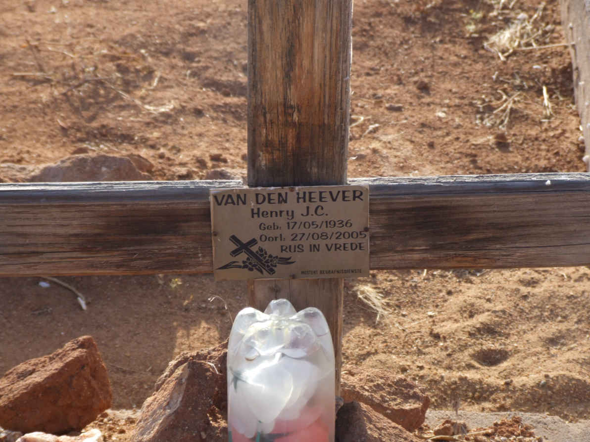 HEEVER Henry J.C., van den 1936-2005