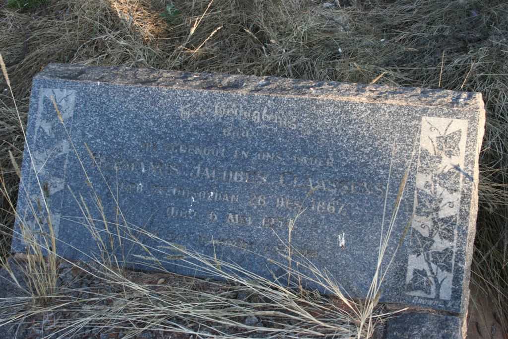 CLAASSENS Hermanus Jacobus 1867-195n