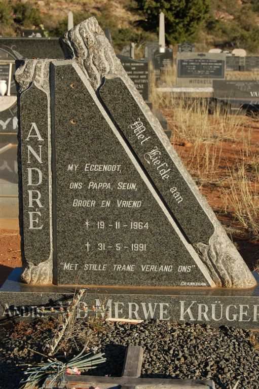 KRUGER Andre, v.d. Merwe 1964-1991