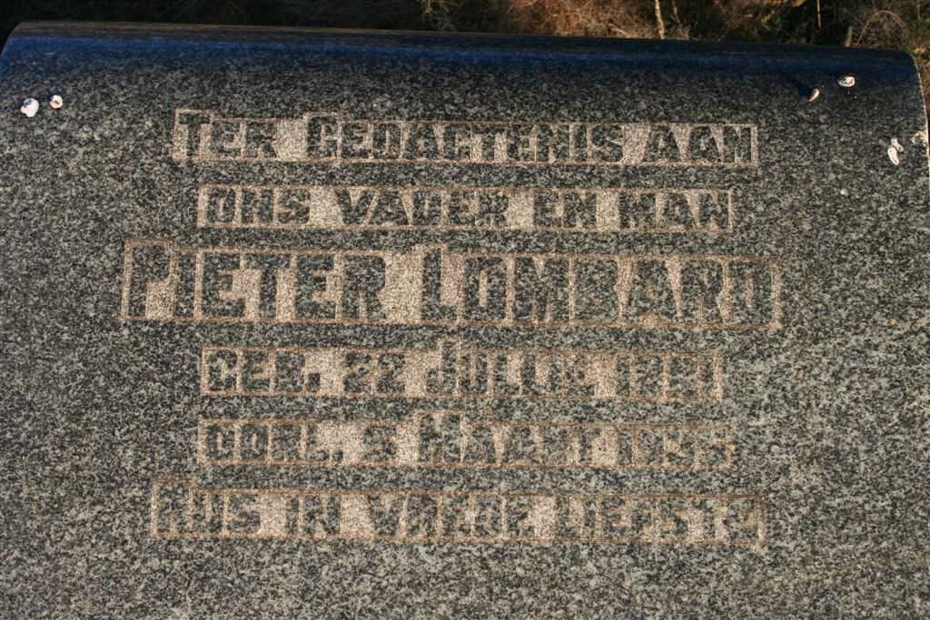 LOMBARD Pieter 1881-193n