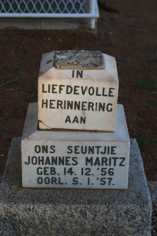 MARITZ Johannes 1956-1957