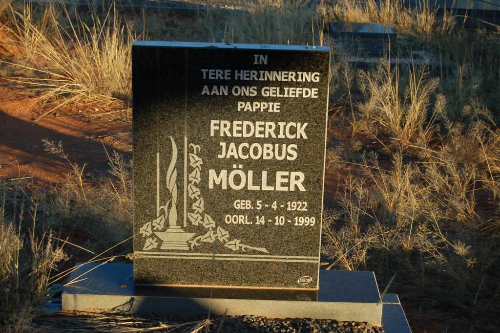 MOLLER Frederick Jacobus 1922-1999