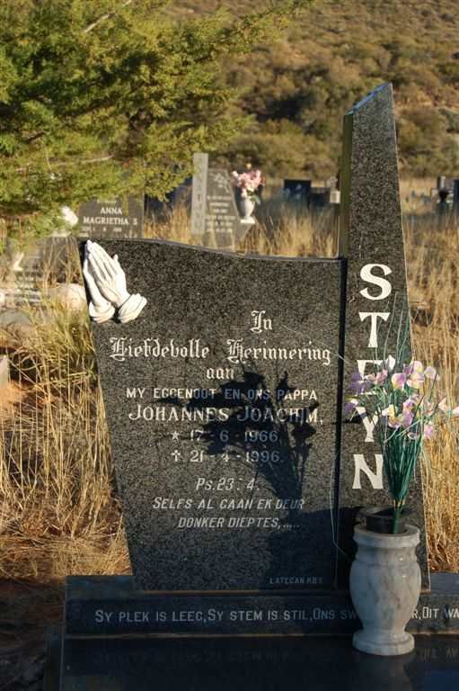 STEYN Johannes Joachim 1966-1996