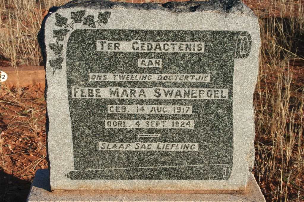 SWANEPOEL Febe Mara 1917-1924