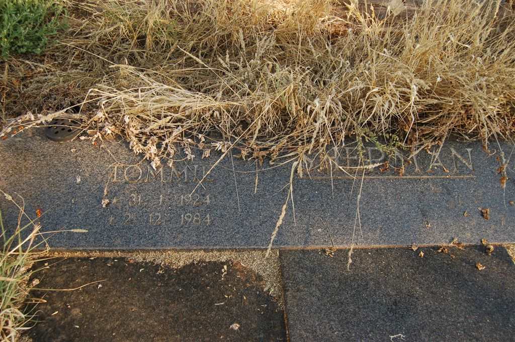 SHERMAN Tommie 1924-1984 &amp; Ees 1929-_1